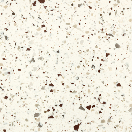 Hi-Macs Solid Surface - Q103 Terrazzo Nuvola - próbka