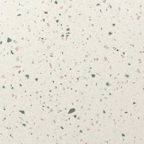 Hi-Macs Solid Surface - Q104 Terrazzo Alba - próbka